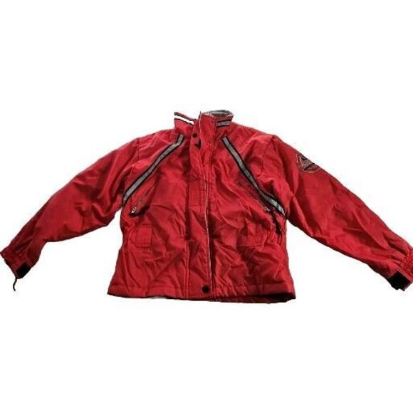 Vintage Zemartt Mens Red Ski Jacket - 90s Retro Style, See Measurements Pictures